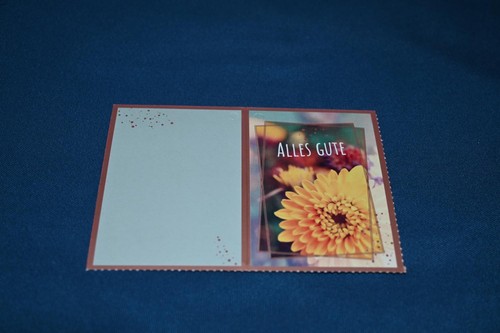 Geschenkanhänger gelbe blume - geschenkanhänger,