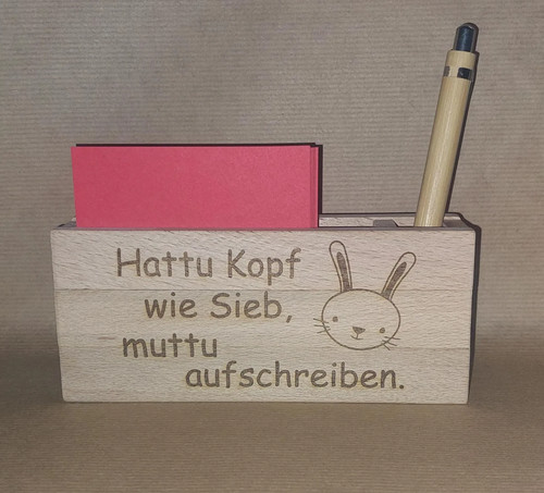 Geschenk idee mit - idee, graviertem