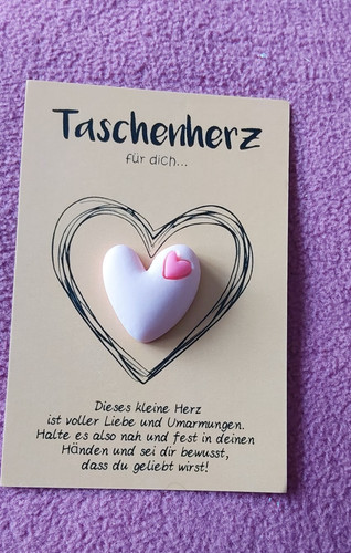 Taschenherz geschenk - taschenherz,