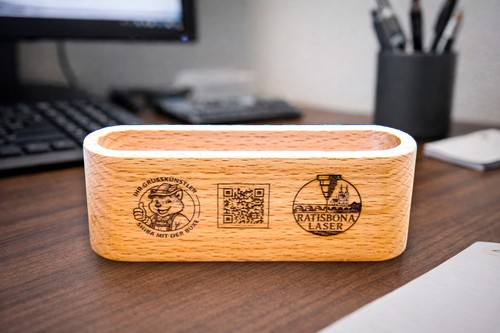 Visitenkartenhalter holz - visitenkartenhalter,