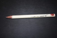 Sehr alter Bleistift Werbung