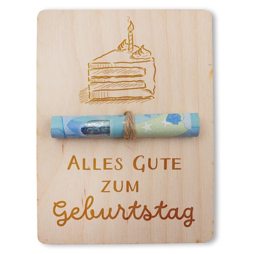 Verpackung für geldgeschenk - für,