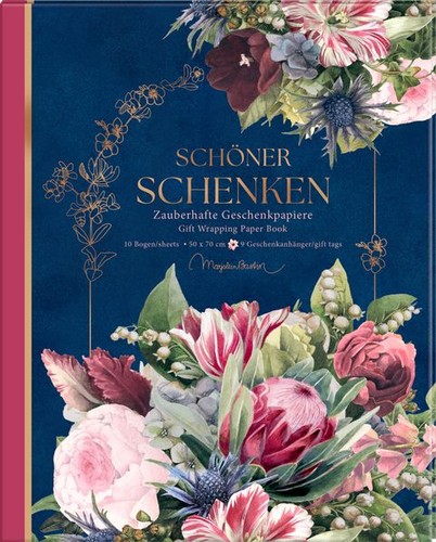 Geschenkpapier buch schöner - -,